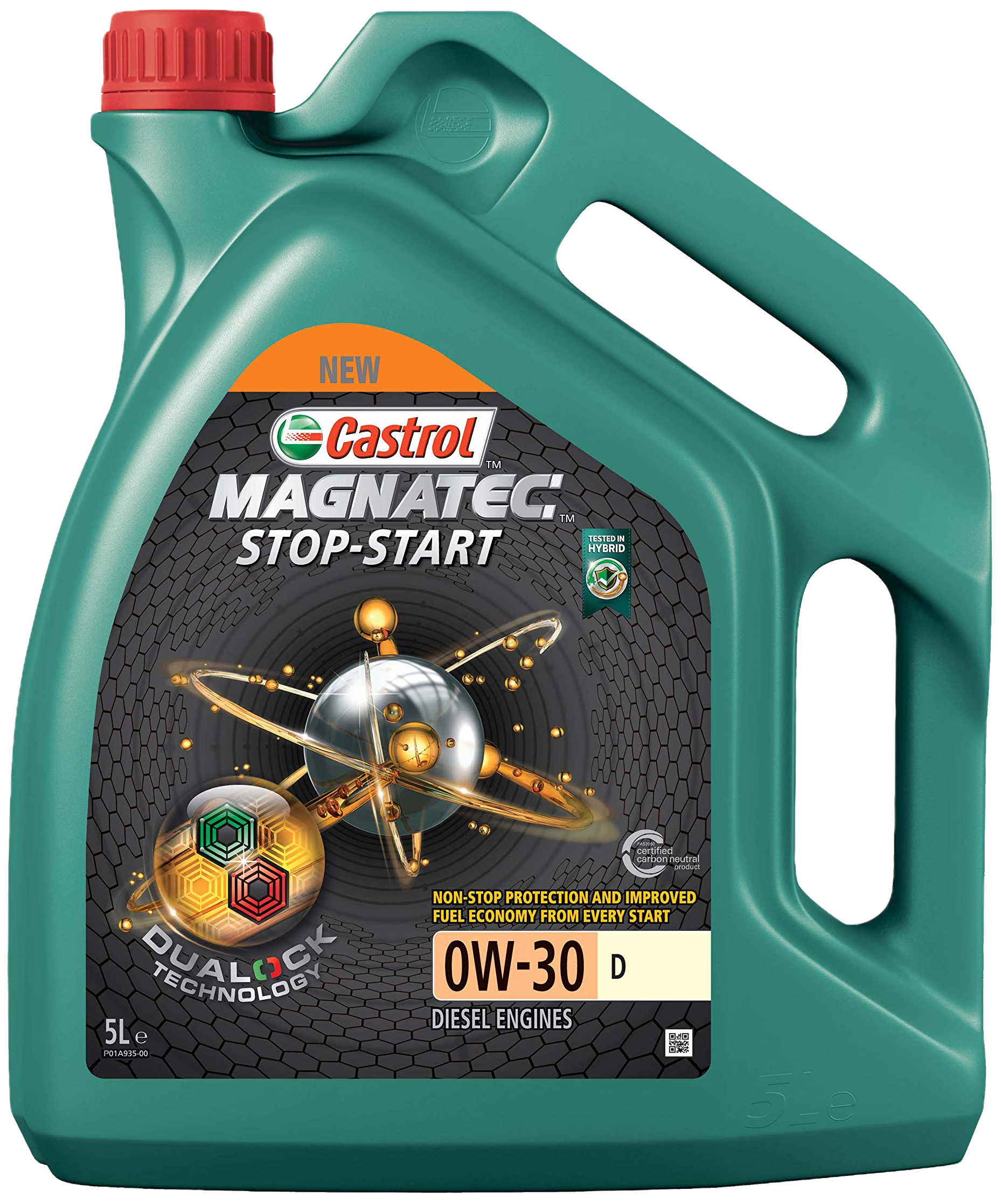 Castrol Magnatec Stop-Start 0W-30 D, 5 lt