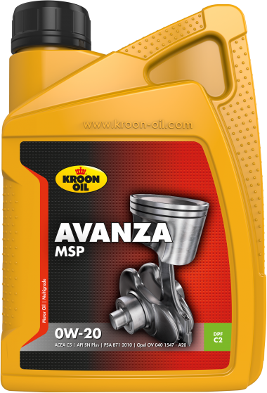 37349-1 Avanza MSP 0W-20 is een brandstofbesparende synthetische motorolie, ontwikkeld volgens de meest recente Mid-SAPS technieken voor het gebruik in nieuwe generatie auto's met moderne technologieën als roetfilters, katalysatoren, start/stop systemen, natte riemen en hybridesystemen.