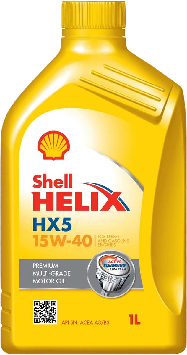 Shell Helix HX5 15W-40, 1 lt
