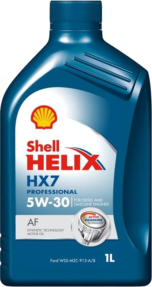 Shell Helix HX7 Professional AF 5W-30, 1 lt