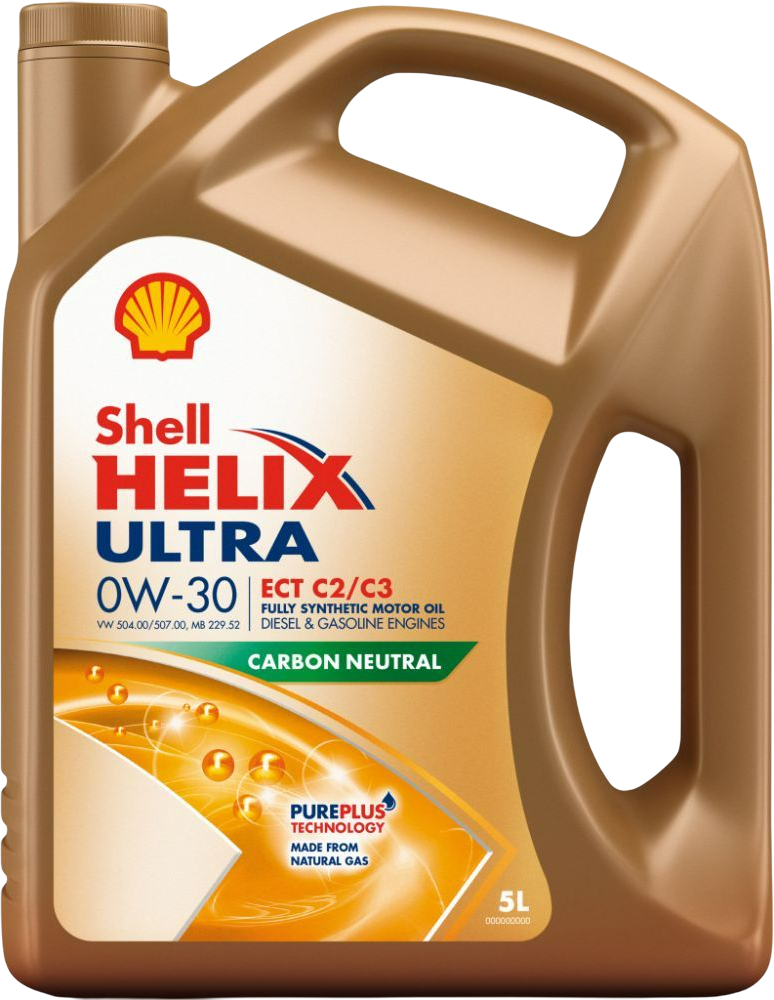 50028732-5 Volsynthetische motorolie - Shell's ultieme bescherming voor emissiesystemen van voertuigen.