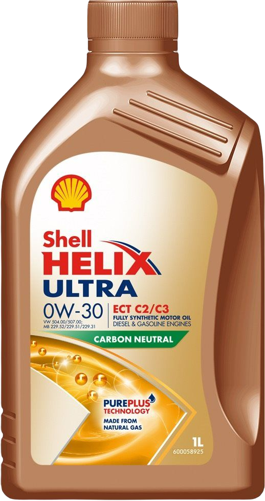 Shell Helix Ultra ECT C2/C3 0W-30, 1 lt
