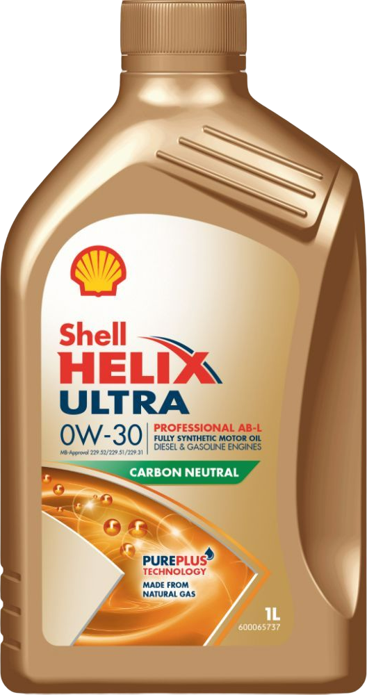 Shell Helix Ultra Professional AB-L 0W-30, 12 x 1 lt detail 2