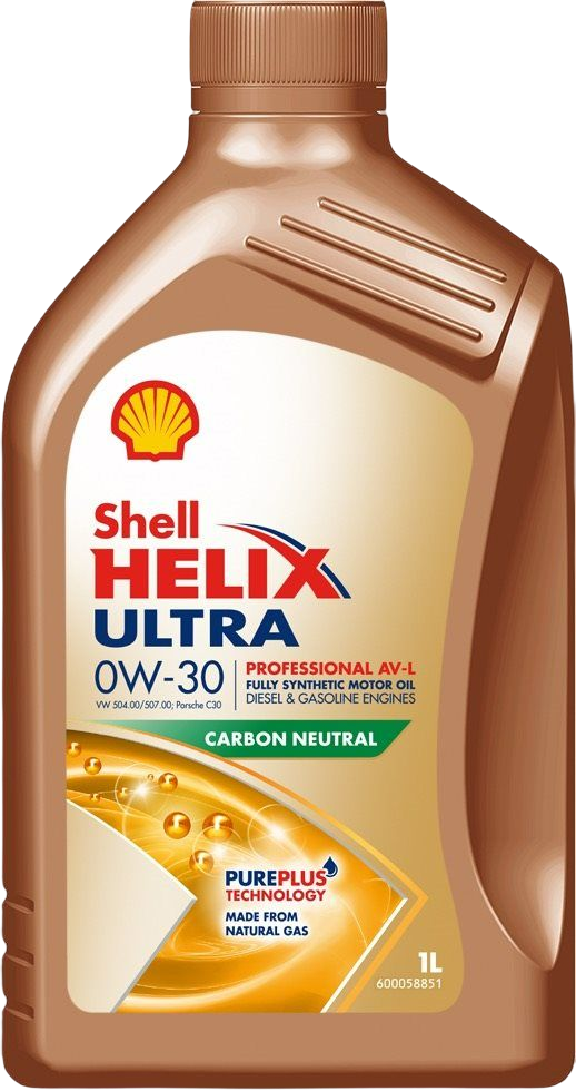 Shell Helix Ultra Professional AV-L 0W-30, 12 x 1 lt detail 2
