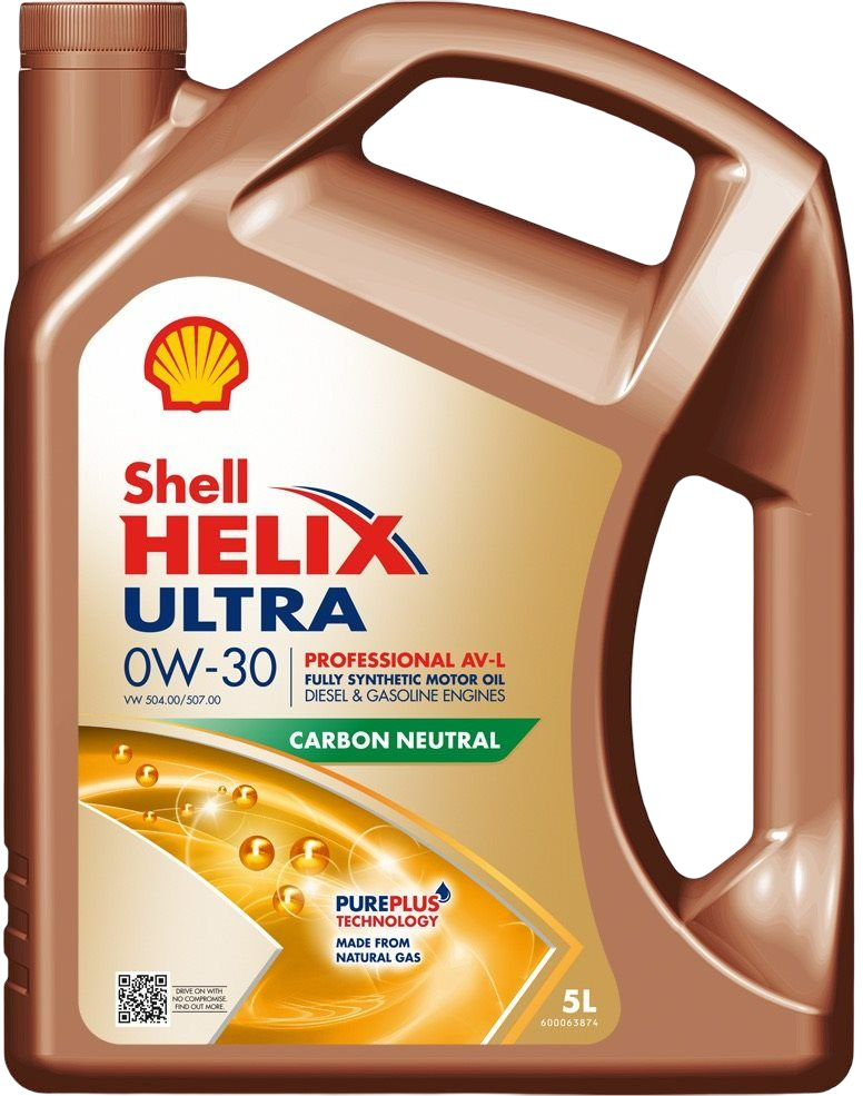 Shell Helix Ultra Professional AV-L 0W-30, 5 lt