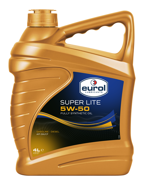 Eurol Super Lite 5W-50, 4 x 4 lt detail 2