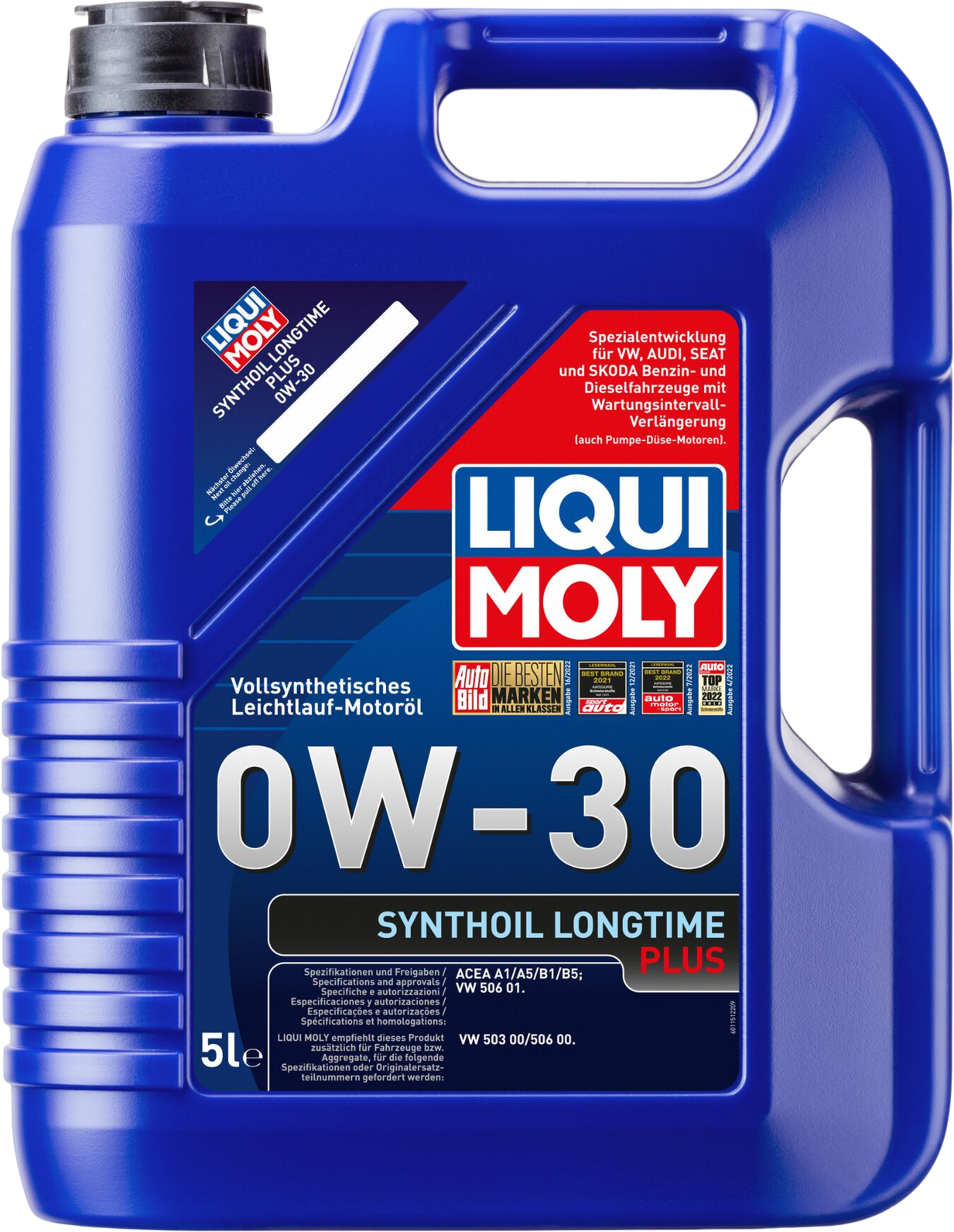 Liqui Moly Synthoil Longtime Plus 0W-30, 4 x 5 lt detail 2