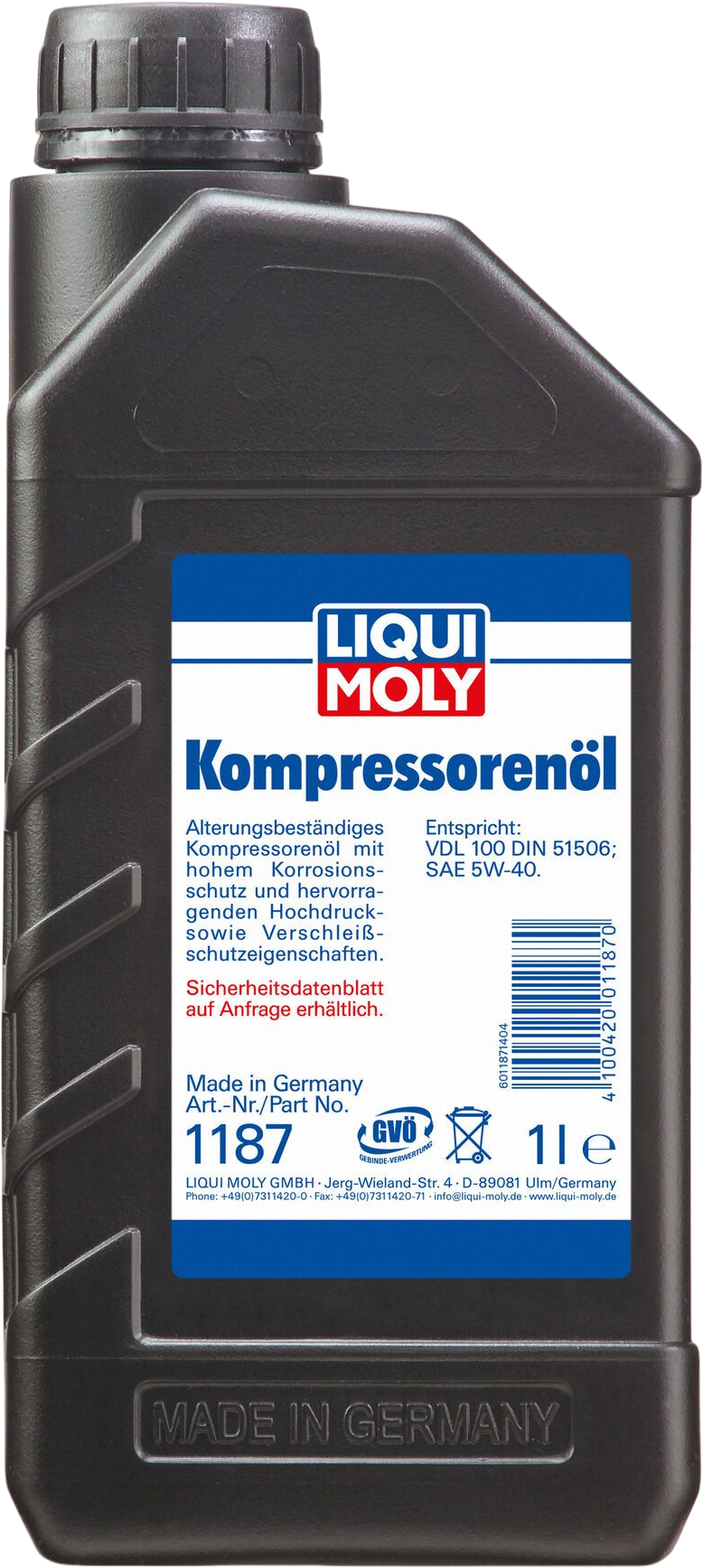 Liqui Moly Compressor olie, 6 x 1 lt detail 2