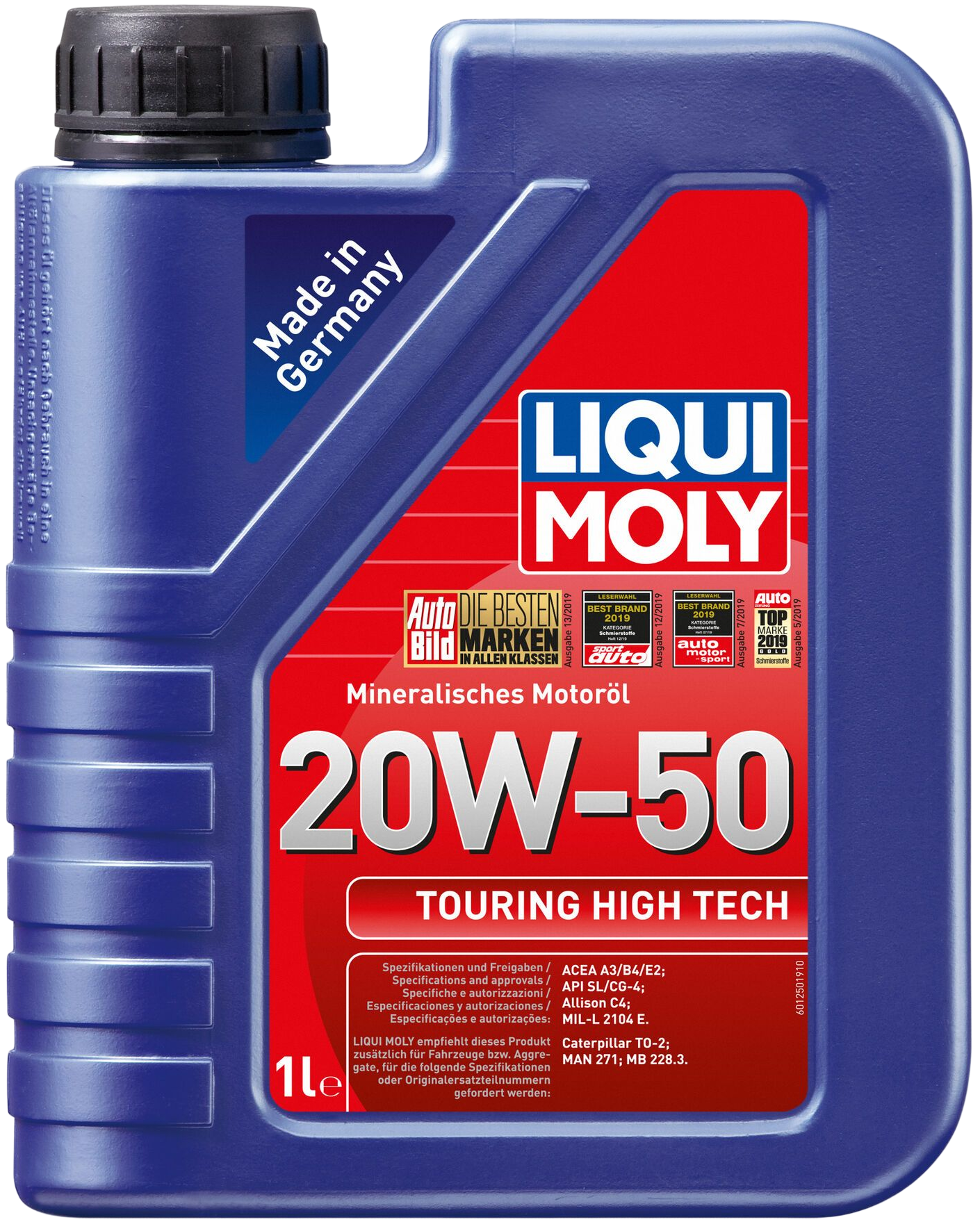 Liqui Moly Touring High Tech 20W-50, 1 lt