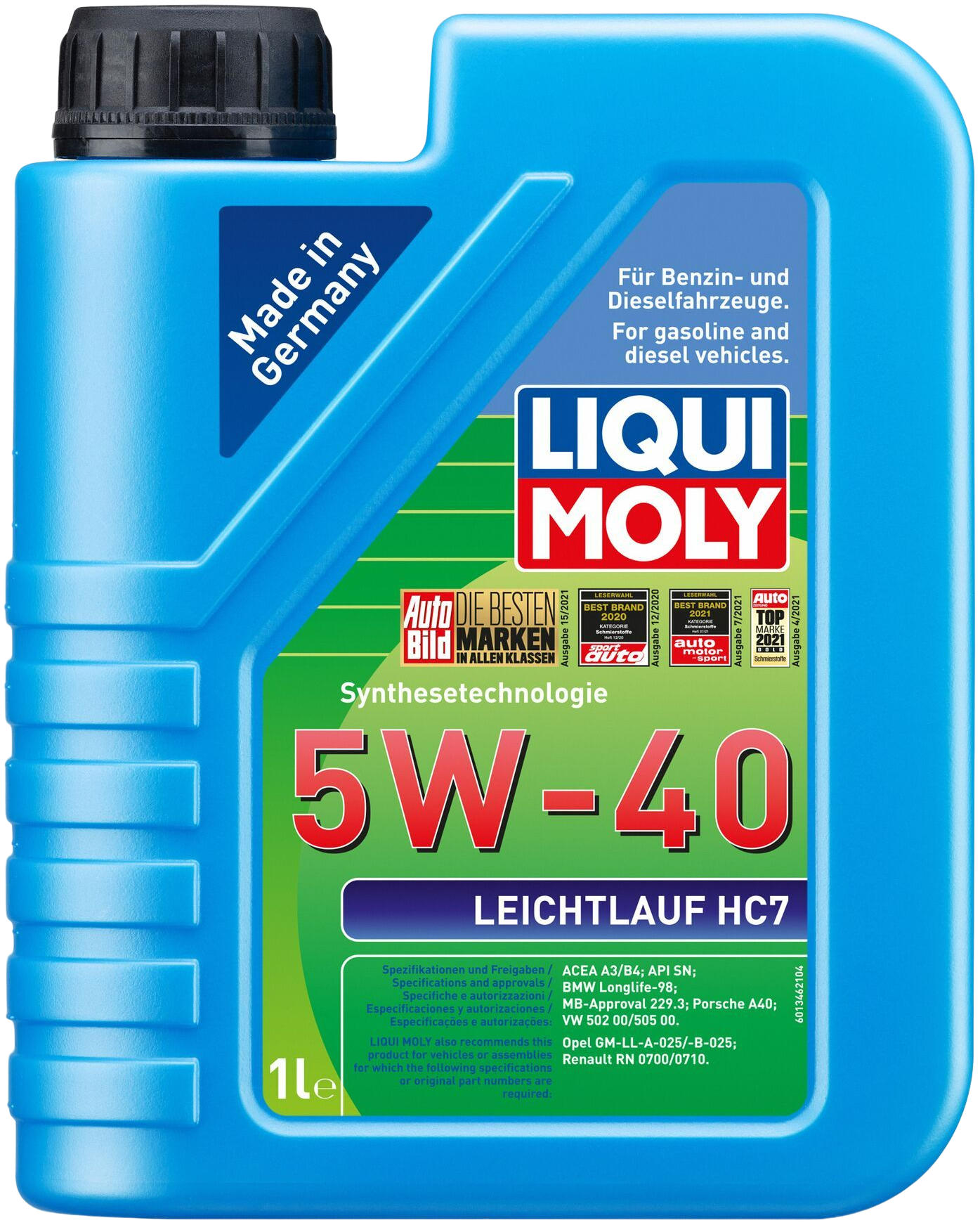 Liqui Moly Leichtlauf HC7 5W-40, 1 lt