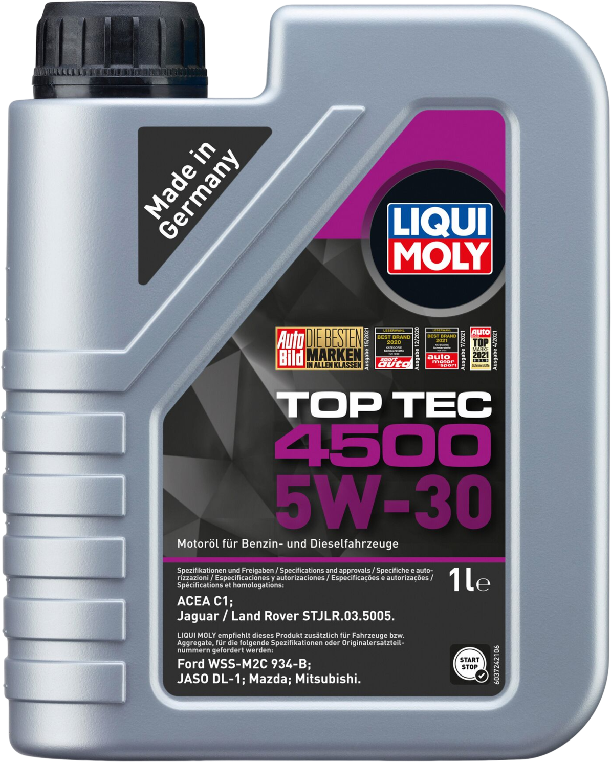 Liqui Moly Top Tec 4500 5W-30, 1 lt