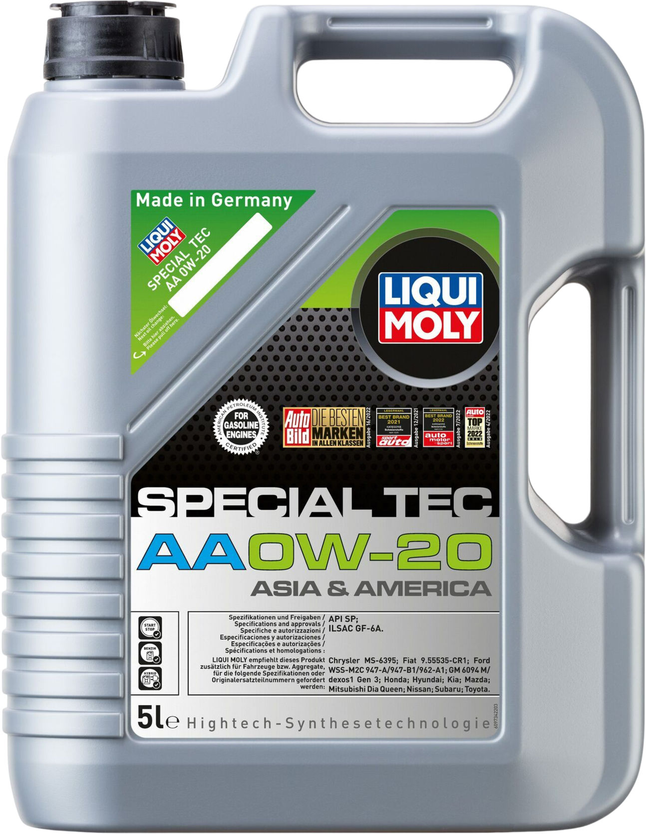Liqui Moly Special Tec AA 0W-20, 5 lt