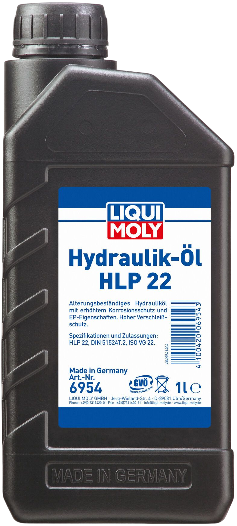 Liqui Moly Hydrauliekolie HLP 22, 1 lt