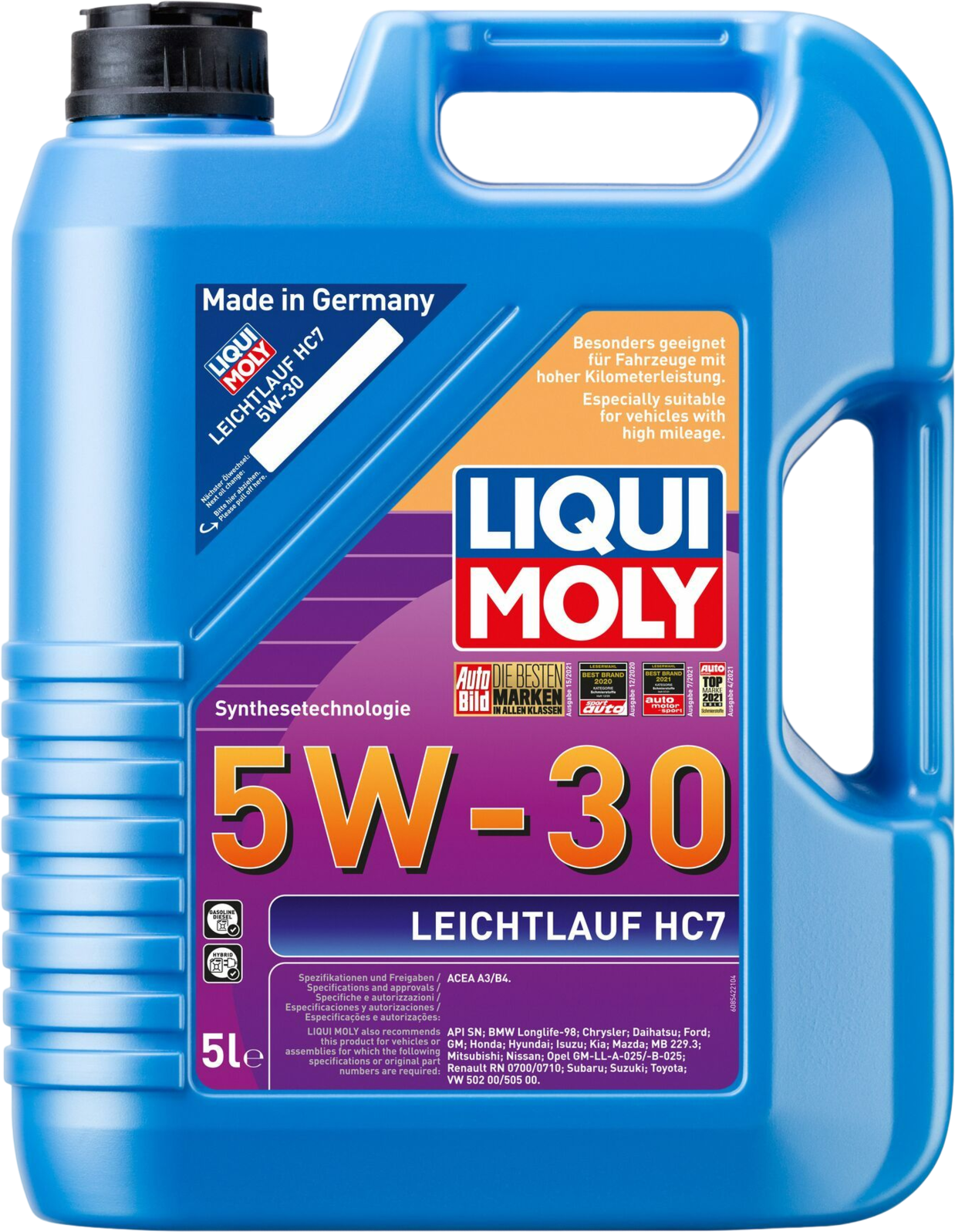 Liqui Moly Leichtlauf HC7 5W-30, 5 lt