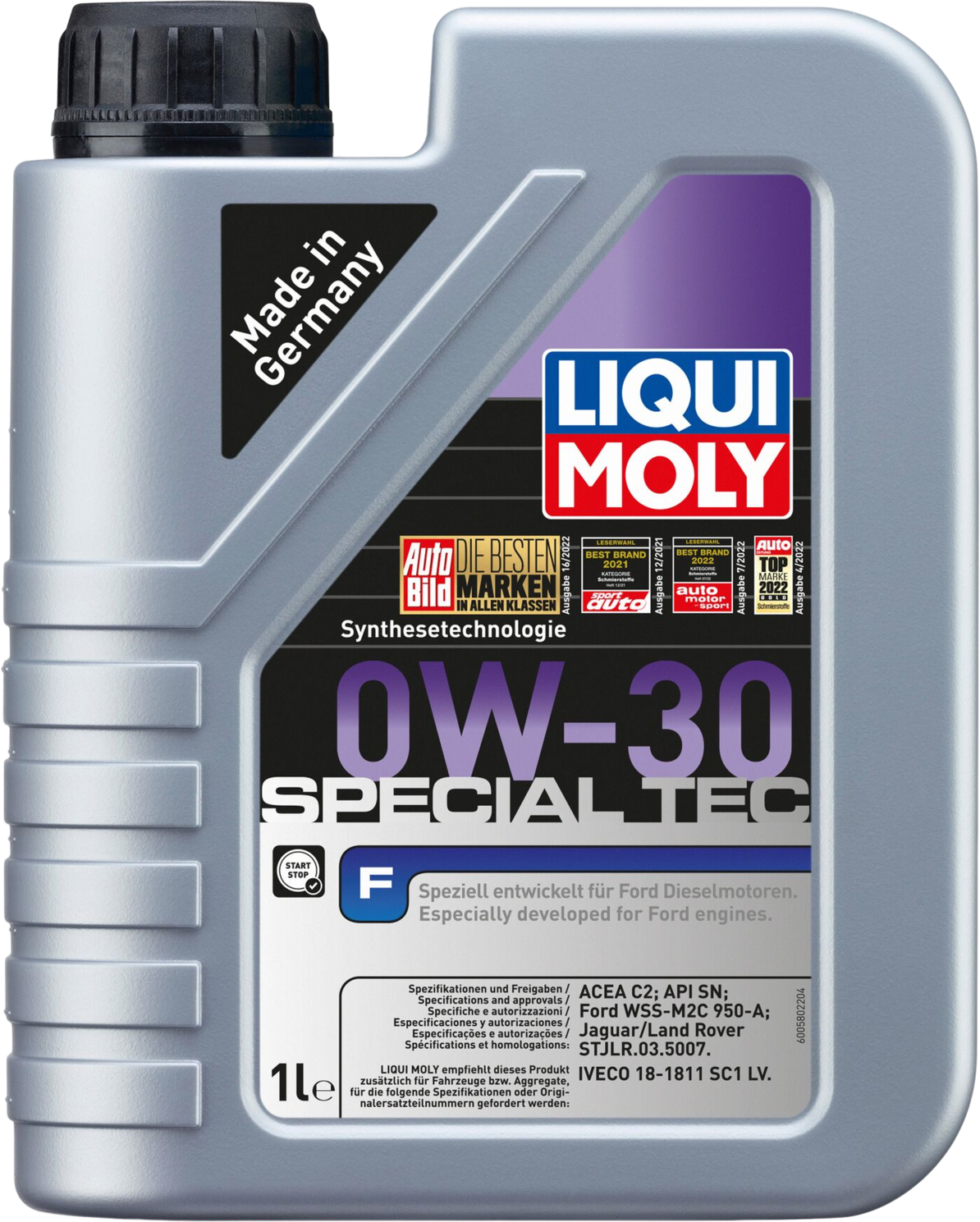 Liqui Moly Special Tec F 0W-30, 6 x 1 lt detail 2