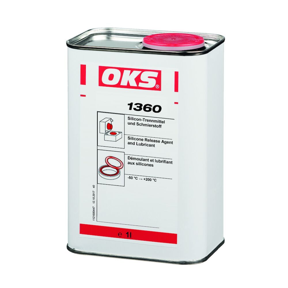 OKS1360-1 OKS 1360 is een siliconen lossings- en glijmiddel voor de kunststofverwerking.
