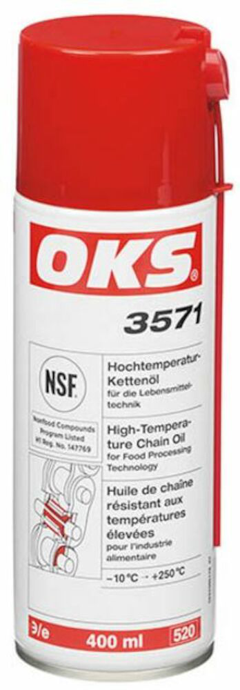 OKS 3570 3571 Olie voor Hoge Temperaturen, 12 x 400 ml detail 2