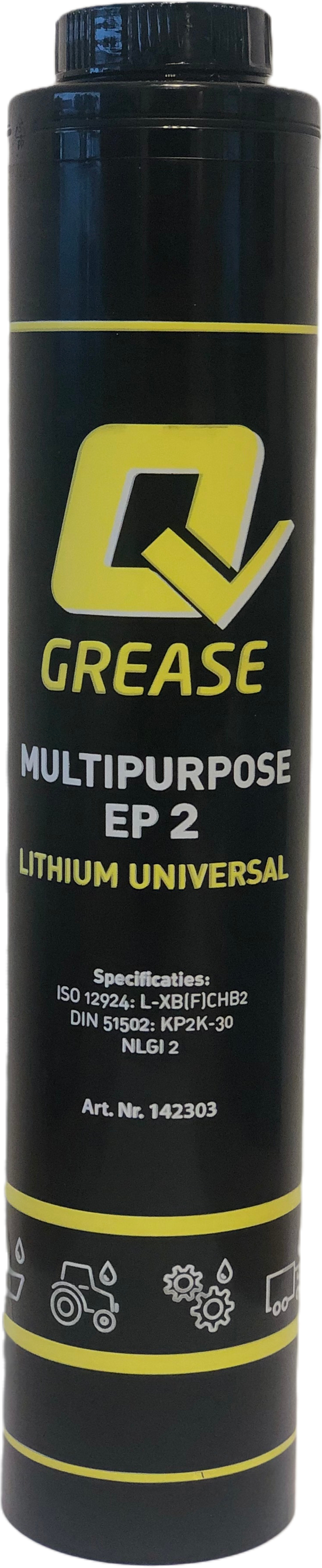 OUT0239-OQ023 Quality Grease Multipurpose EP2 is een universeel algemeen toepasbaar Lithium vet.