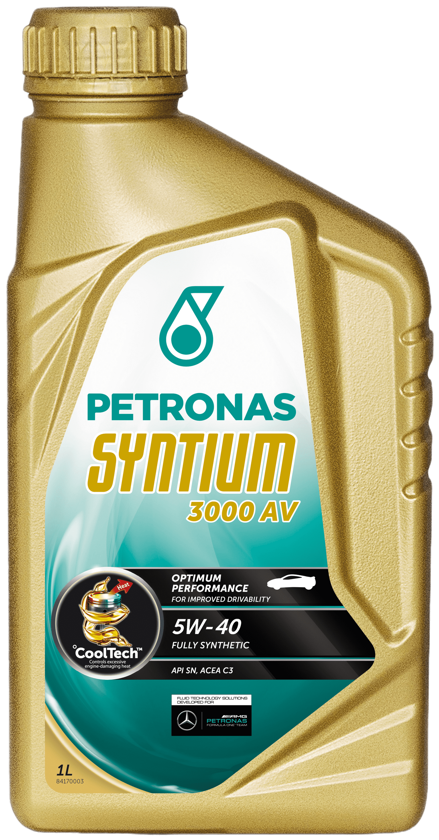 Petronas Syntium 3000 AV 5W-40, 1 lt