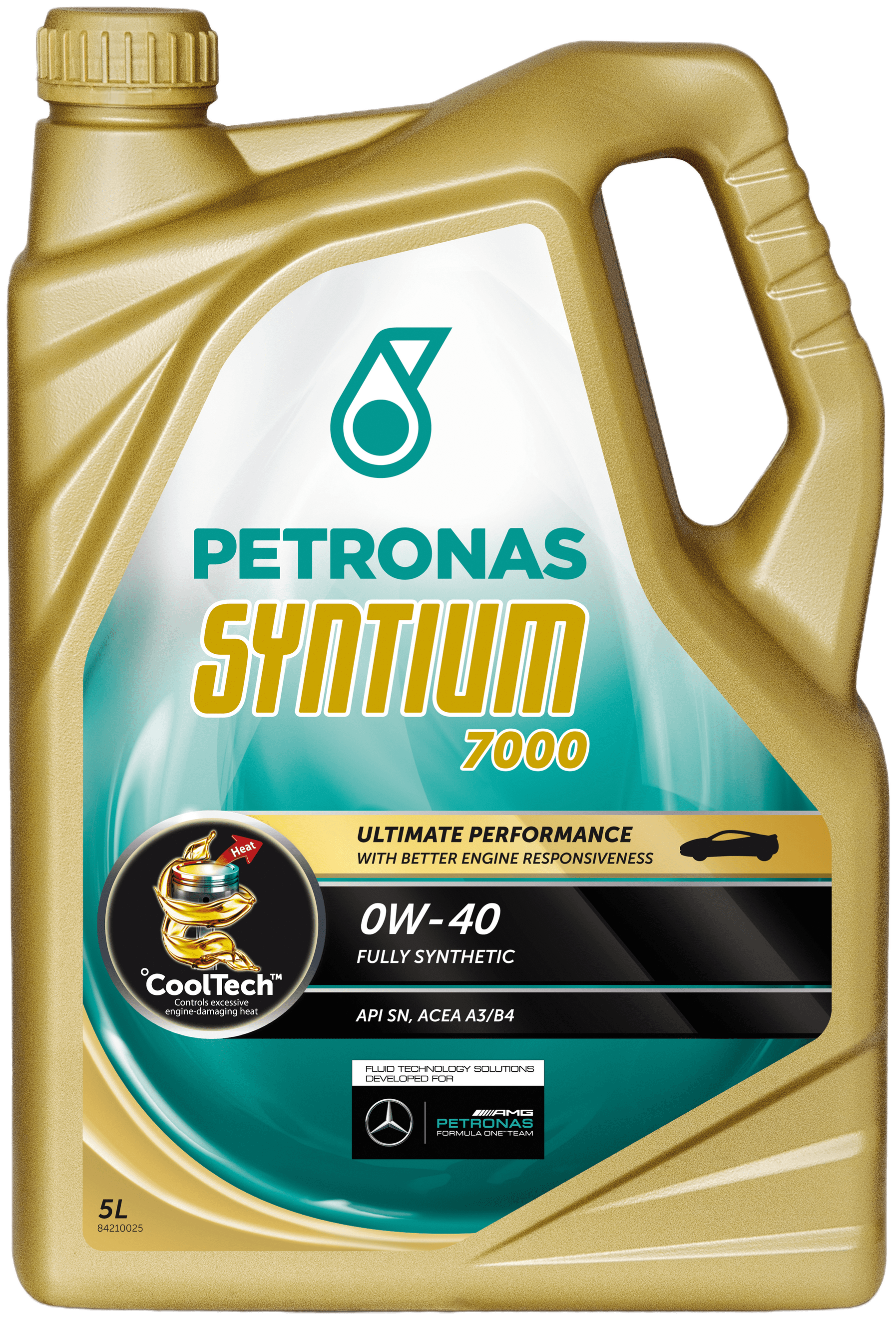 Petronas Syntium 7000 0W-40, 5 lt