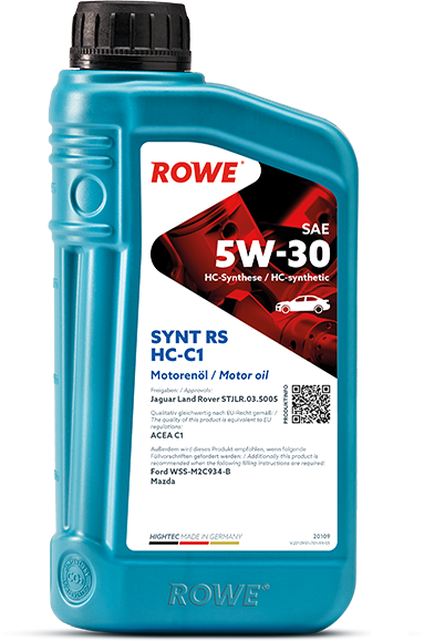 Rowe Hightec Synt RS SAE 5W-30 HC-C1, 1 lt