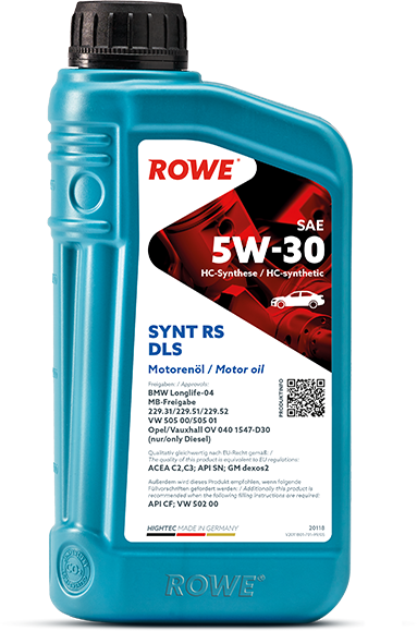 Rowe Hightec Synt RS DLS SAE 5W-30, 1 lt