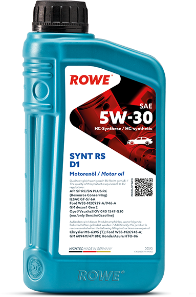Rowe Hightec Synt RS D1 SAE 5W-30, 1 lt