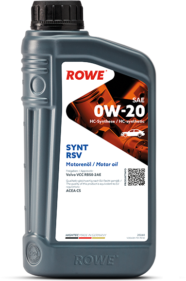 Rowe Hightec Synt RSV SAE 0W-20, 1 lt