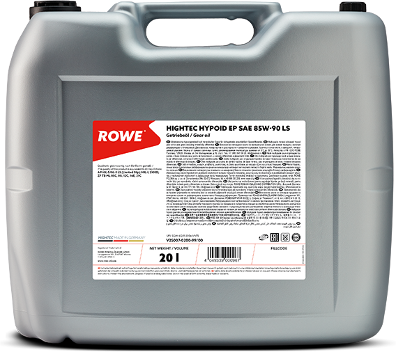 Rowe Hightec Hypoid EP SAE 85W-90 LS, 20 lt