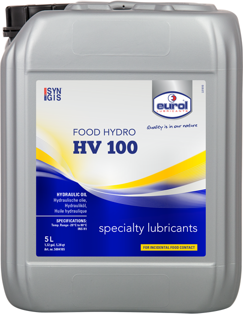 Eurol Food Hydro HV 100, 5 lt