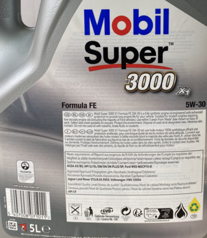 Mobil Super 3000 X1 Formula FE 5W-30 5L
