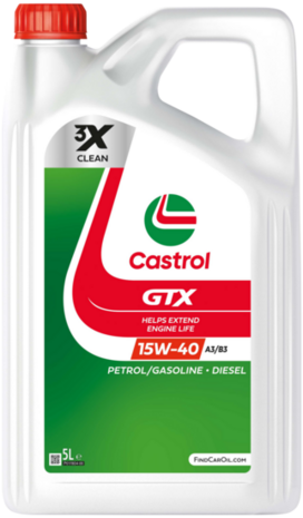 Castrol GTX 15W40 A3/B3 5L