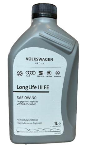 Volkswagen Origineel Longlife III FE 0W-30 1L