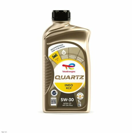 Total Quartz Ineo RCP 5W-30 1L