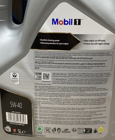 Mobil 1 FS 5W-40 5L