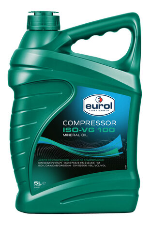 Eurol Compressor Oil ISO 100 5 Liter