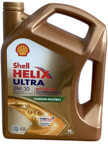 Shell Helix Ultra ECT C2/C3 0W30 (3X5L) Volle doos 