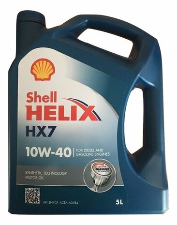 Shell Helix HX7 10W-40 3X5L Volle doos 