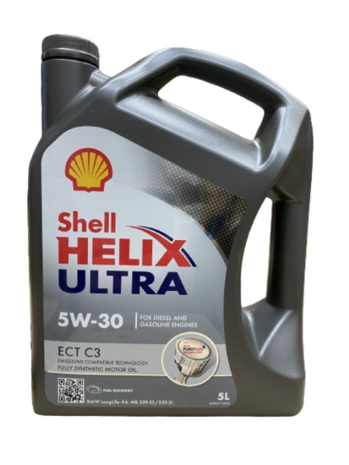 Shell Helix Ultra ECT C3 5W30 (3X5L) Volle doos 
