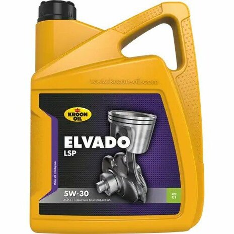5 L can Kroon-Oil Elvado LSP 5W-30