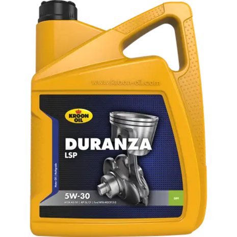 5 L can Kroon-Oil Duranza LSP 5W-30
