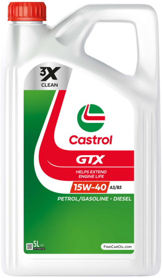 Castrol GTX 15W40 A3/B3 5L