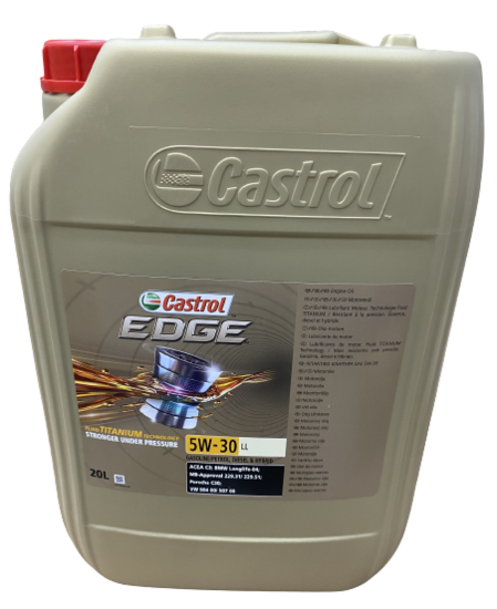 Castrol Edge 5W30 LL Titanium 20L Castrol Edge 5W30 LL Titanium 20L