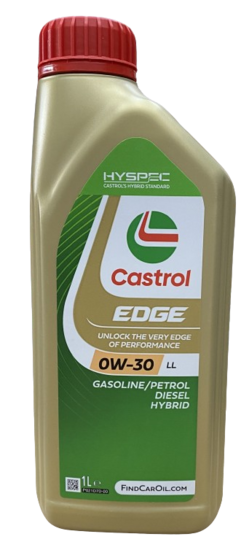 Castrol Edge 0W-30 LL Titanium (longlife) 1L