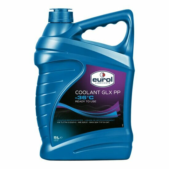 Eurol Coolant -36°C GLX PP (kleur roze) 5L