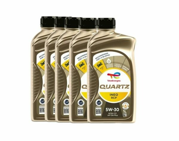 Total Quartz Ineo RCP 5W-30 (STELLANTIS FPW9.55535/03) 5L  (5x1 liter voordeelpak)