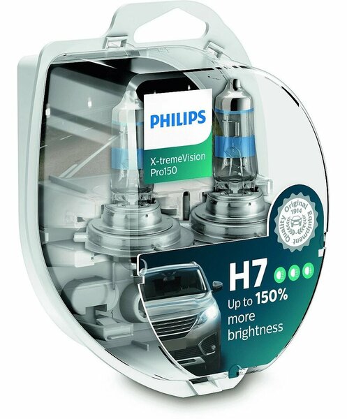 Philips X-tremeVision Pro150 H7 12V/55W Set
