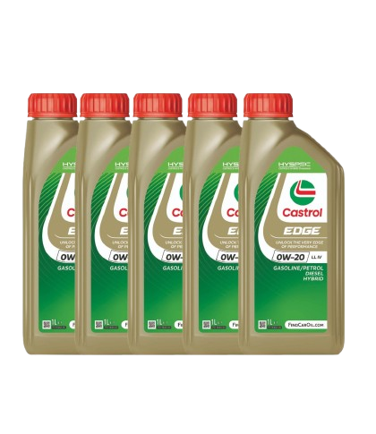 Castrol Edge 0W20 LL IV voordeelpak 5X1L