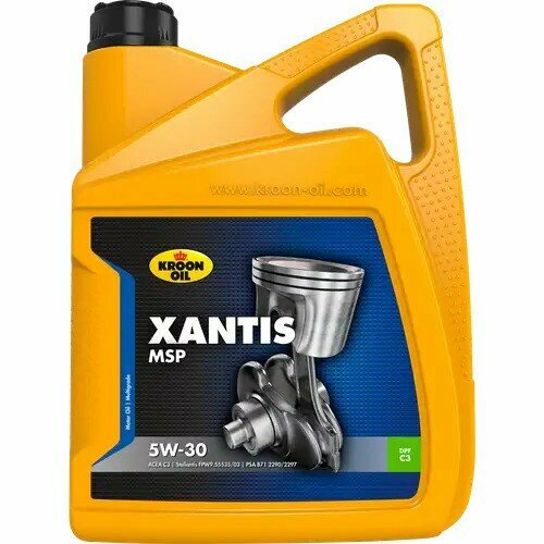 5 L can Kroon-Oil Xantis MSP 5W-30
