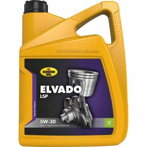 5 L can Kroon-Oil Elvado LSP 5W-30